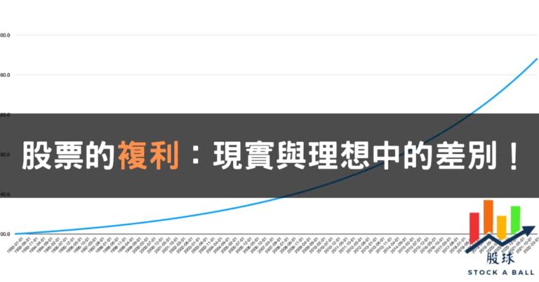 股票的複利：現實與理想中的差別！